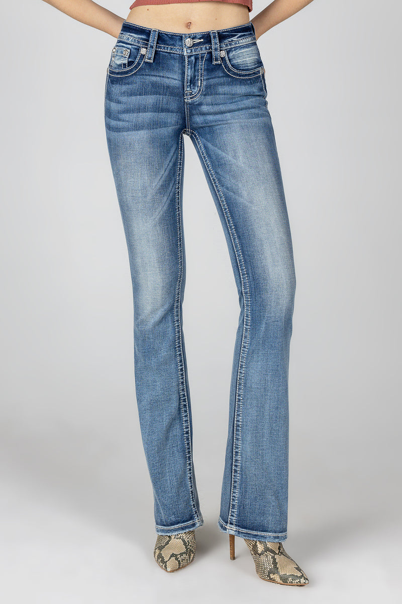 Turquoise Native Longhorn Denim
