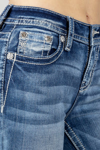 Turquoise Native Longhorn Denim