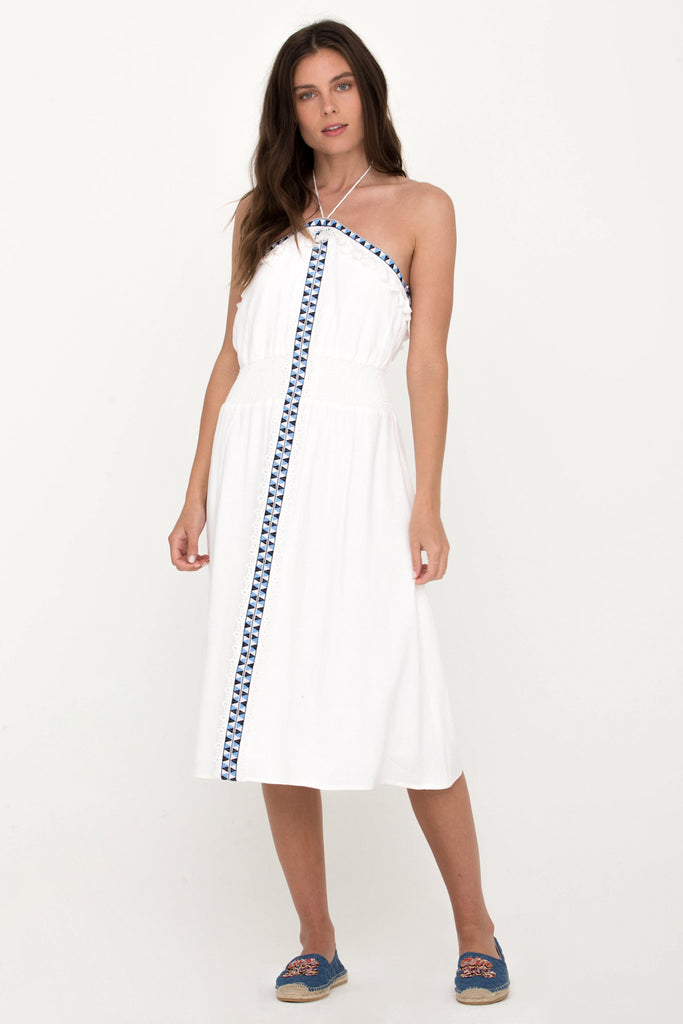 front, White