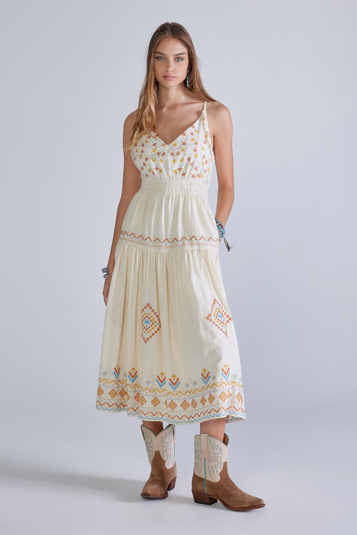 front, White