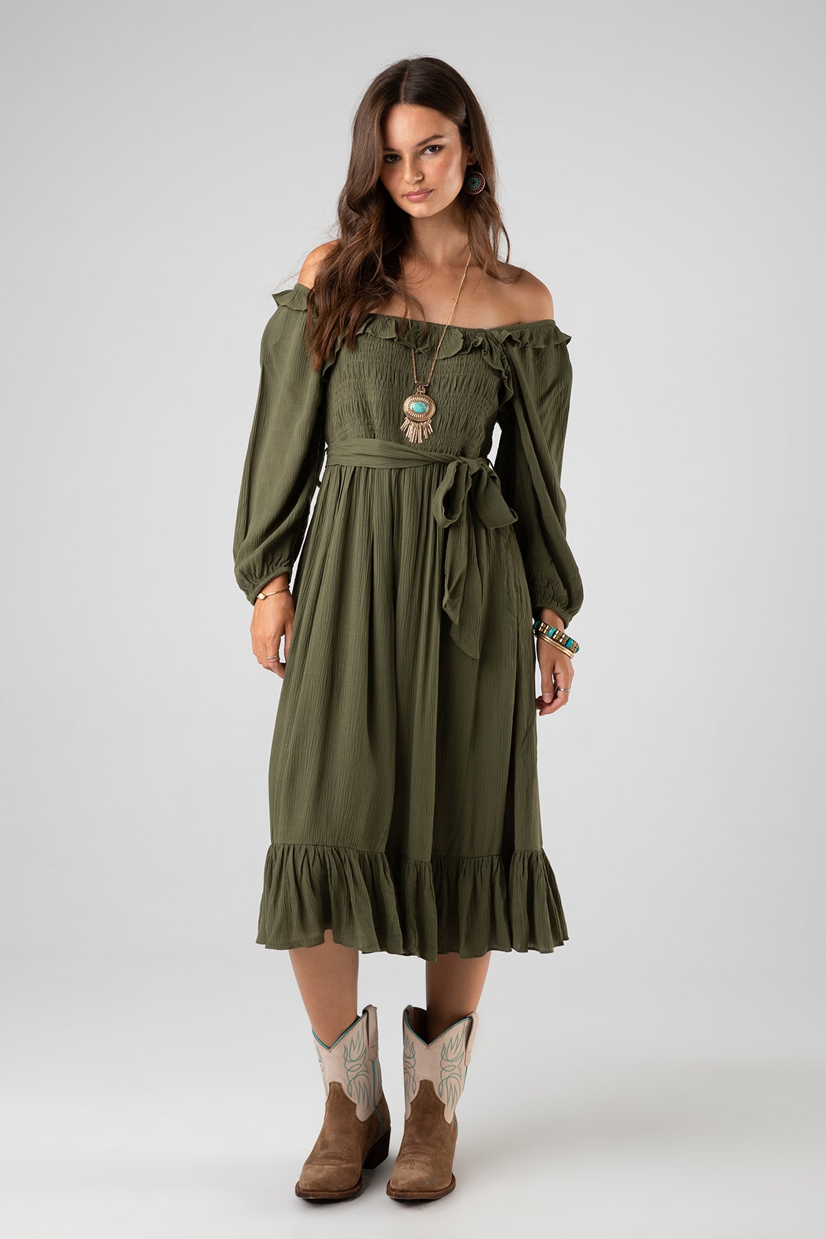 front, Green