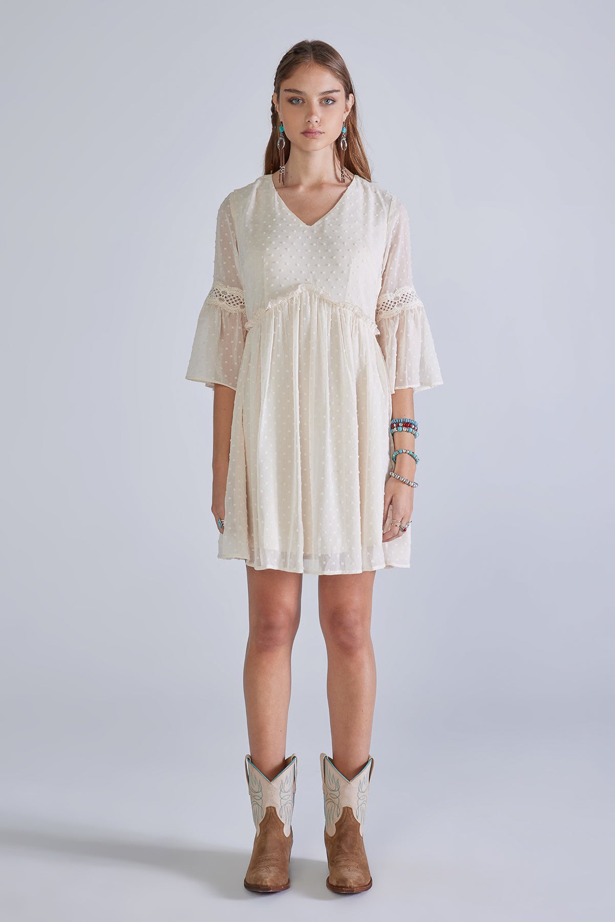 front, White
