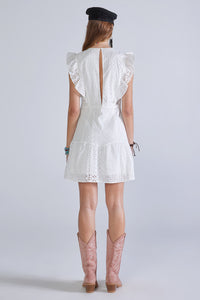 back, White
