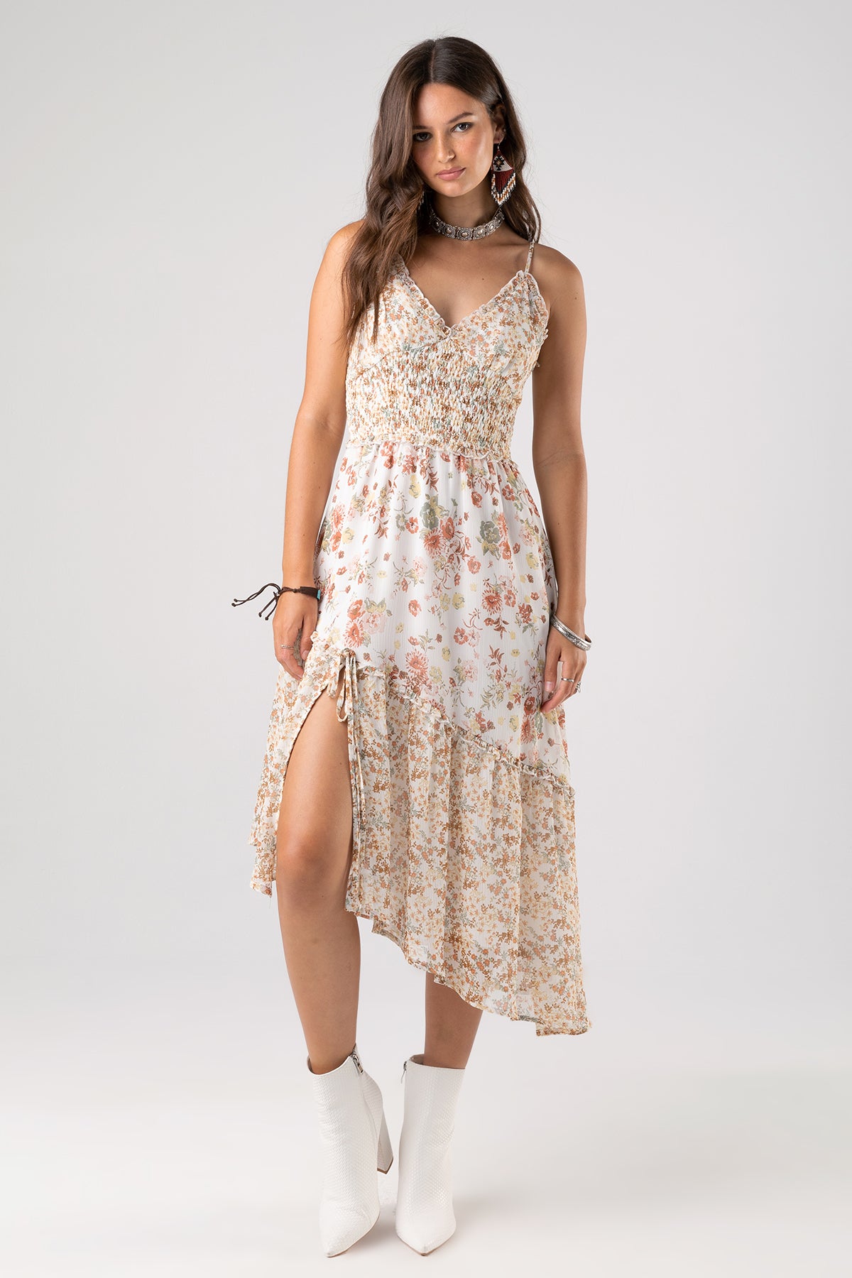 front, White