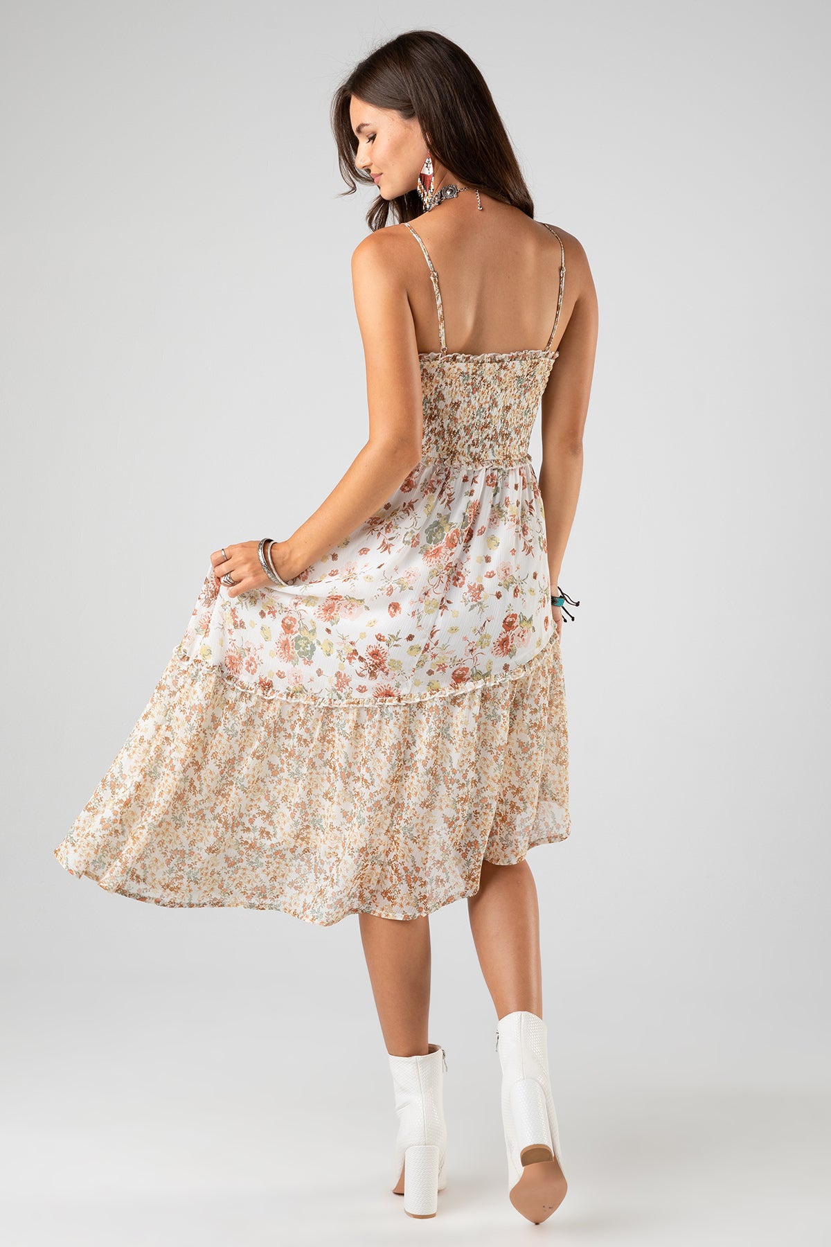 back, White