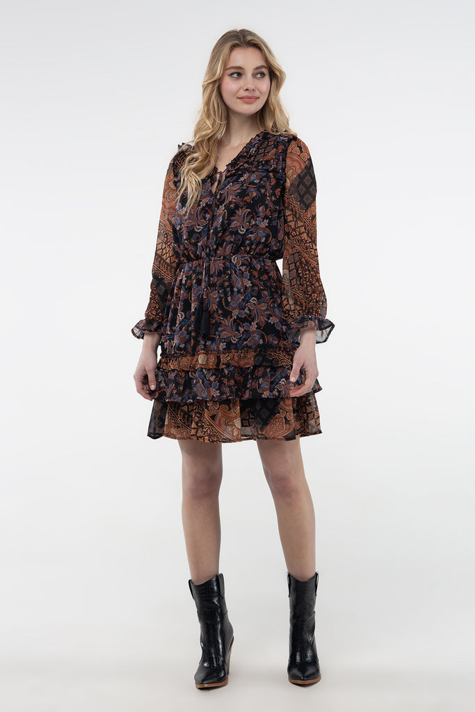 front, Black