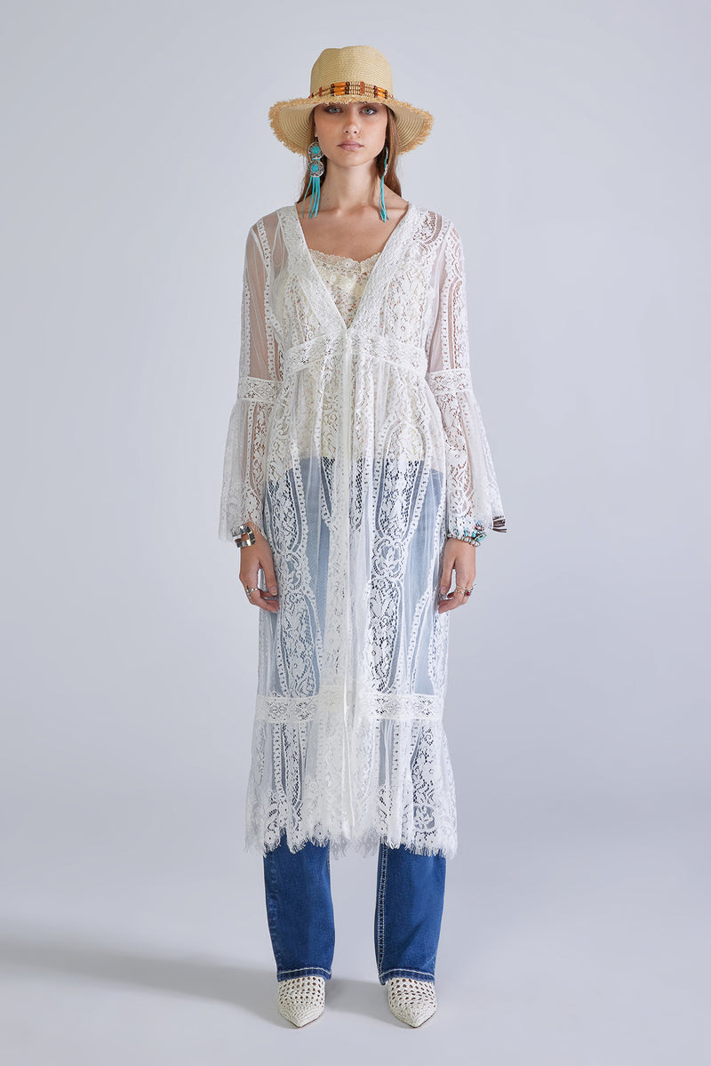 front, White