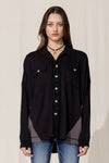 front, Black