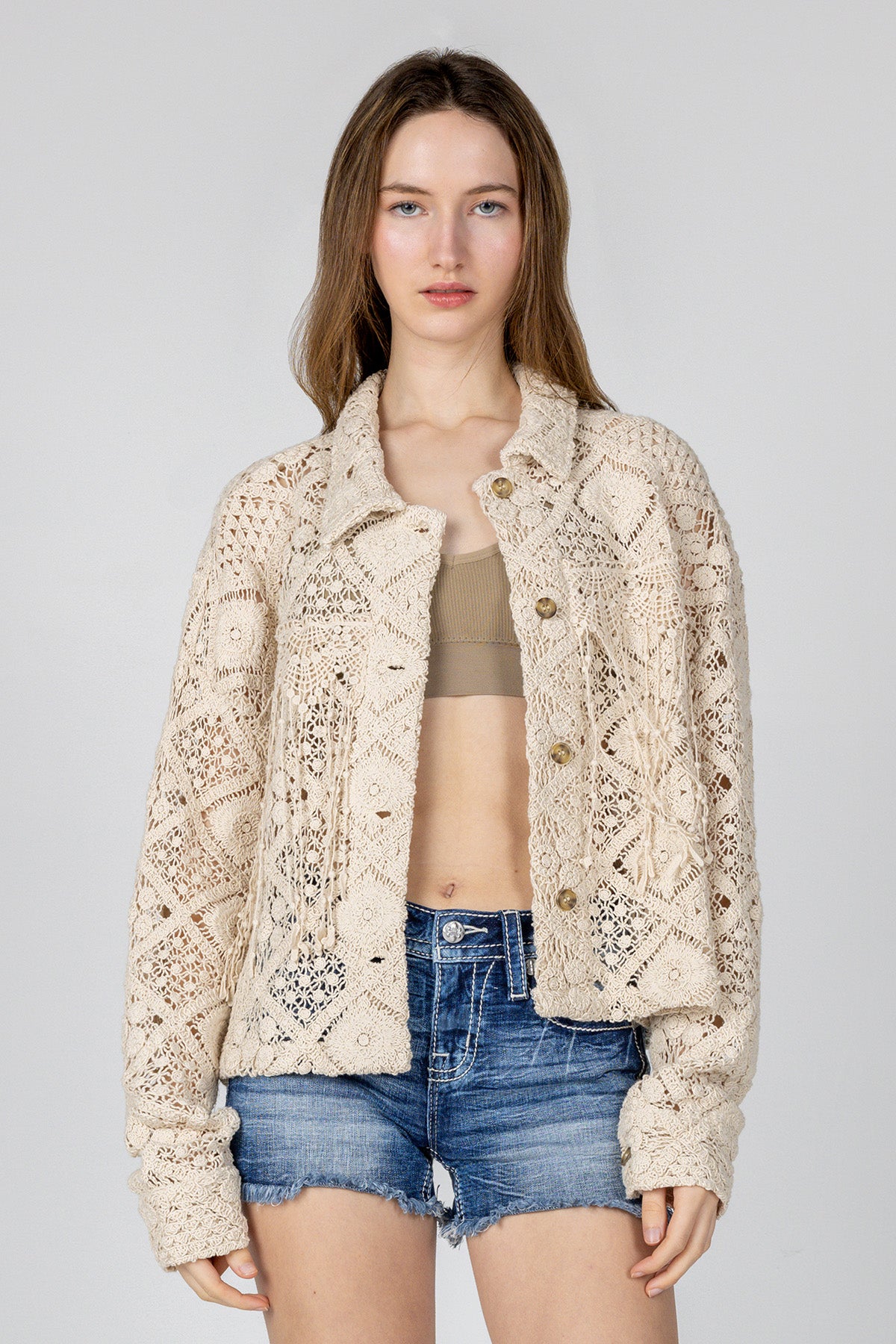 Macrame Crochet Jacket