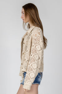 Macrame Crochet Jacket