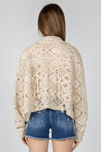 Macrame Crochet Jacket