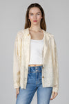 Crochet Button Up Shirt