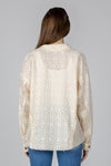 Crochet Button Up Shirt