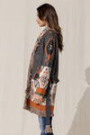 Aztec Fringe Cardigan