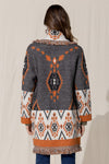 Aztec Fringe Cardigan