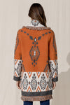 Aztec Fringe Cardigan