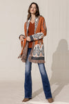 Aztec Fringe Cardigan