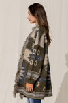 Fringe Aztec Cardigan