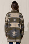 Fringe Aztec Cardigan