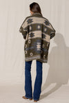 Fringe Aztec Cardigan