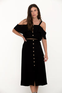 front, Black