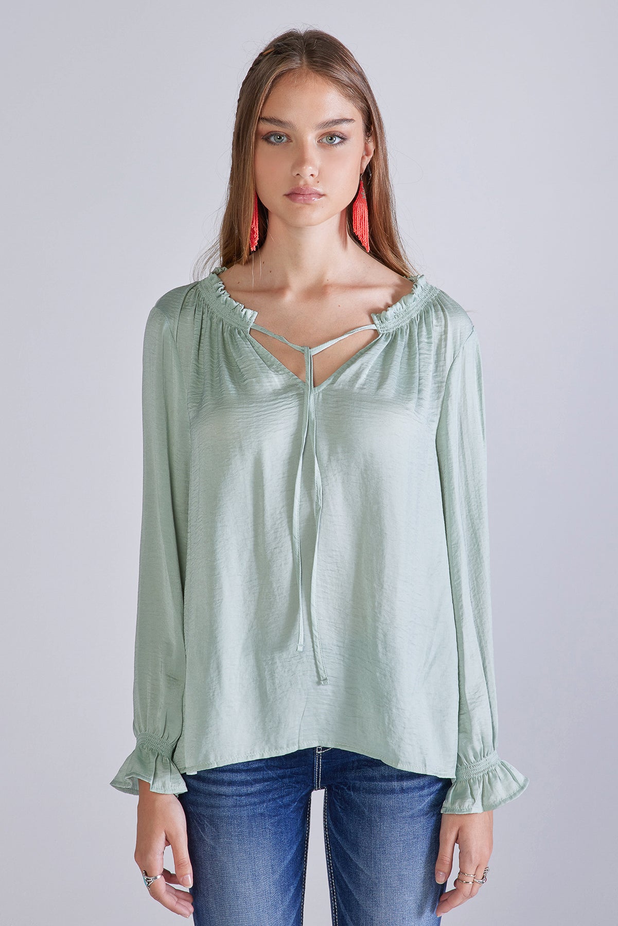 front, Green