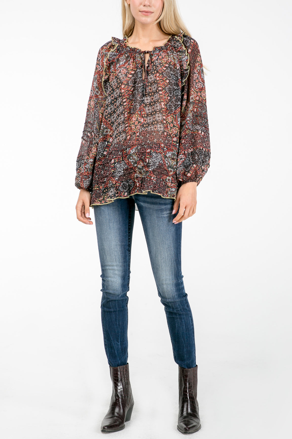 front, Black
