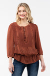 front, Brown