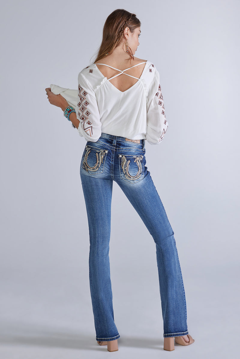 back, White