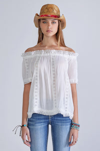front, White