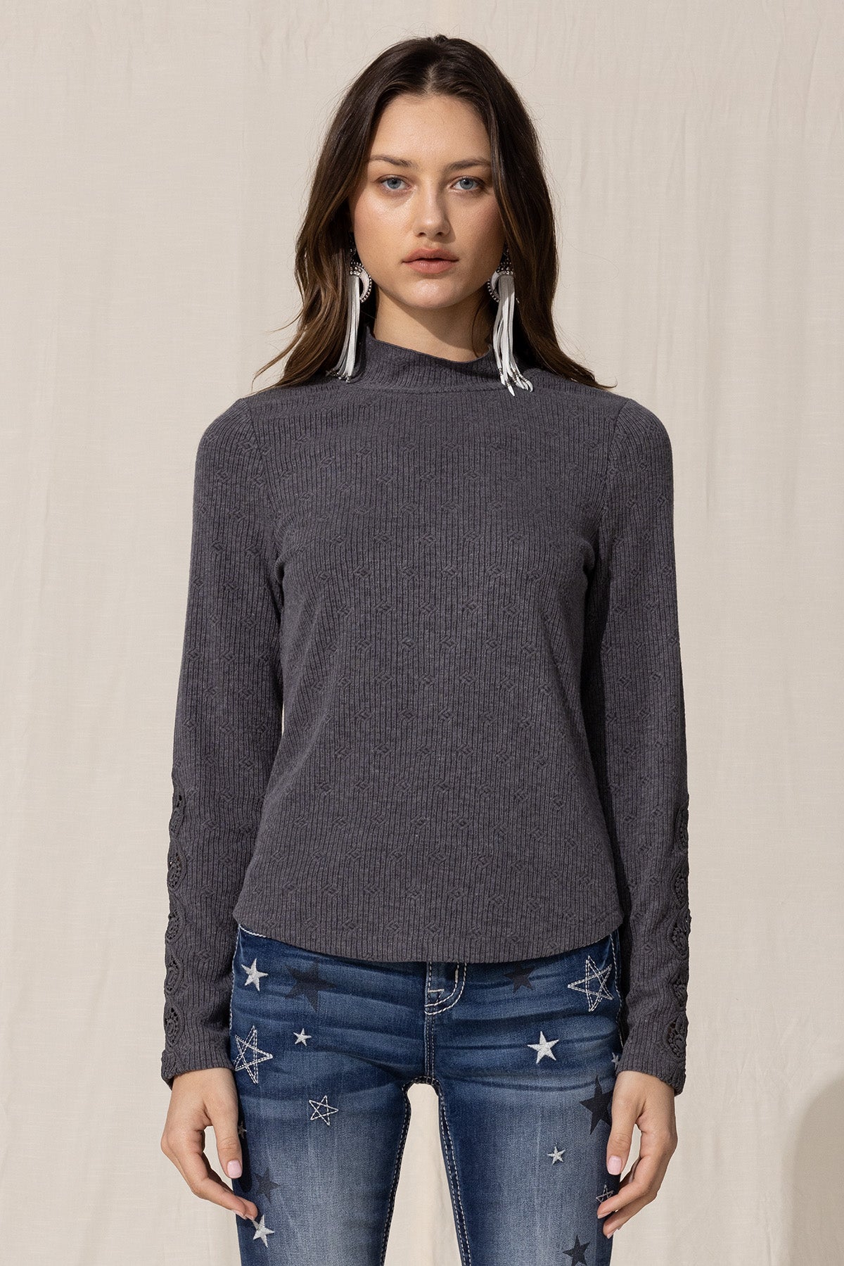 front, Black
