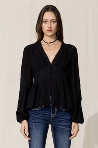 front, Black
