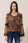 front, Brown