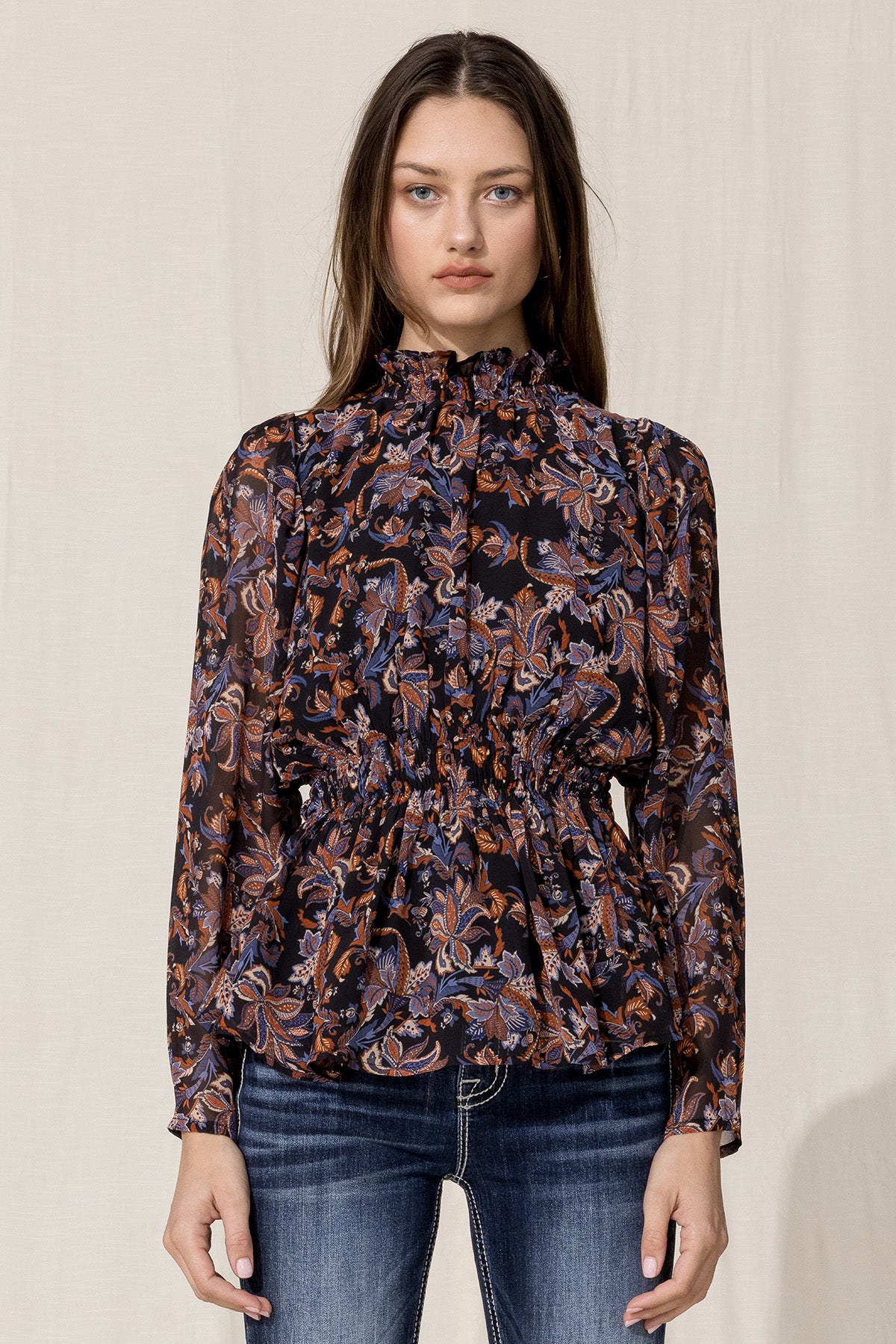 front, Black