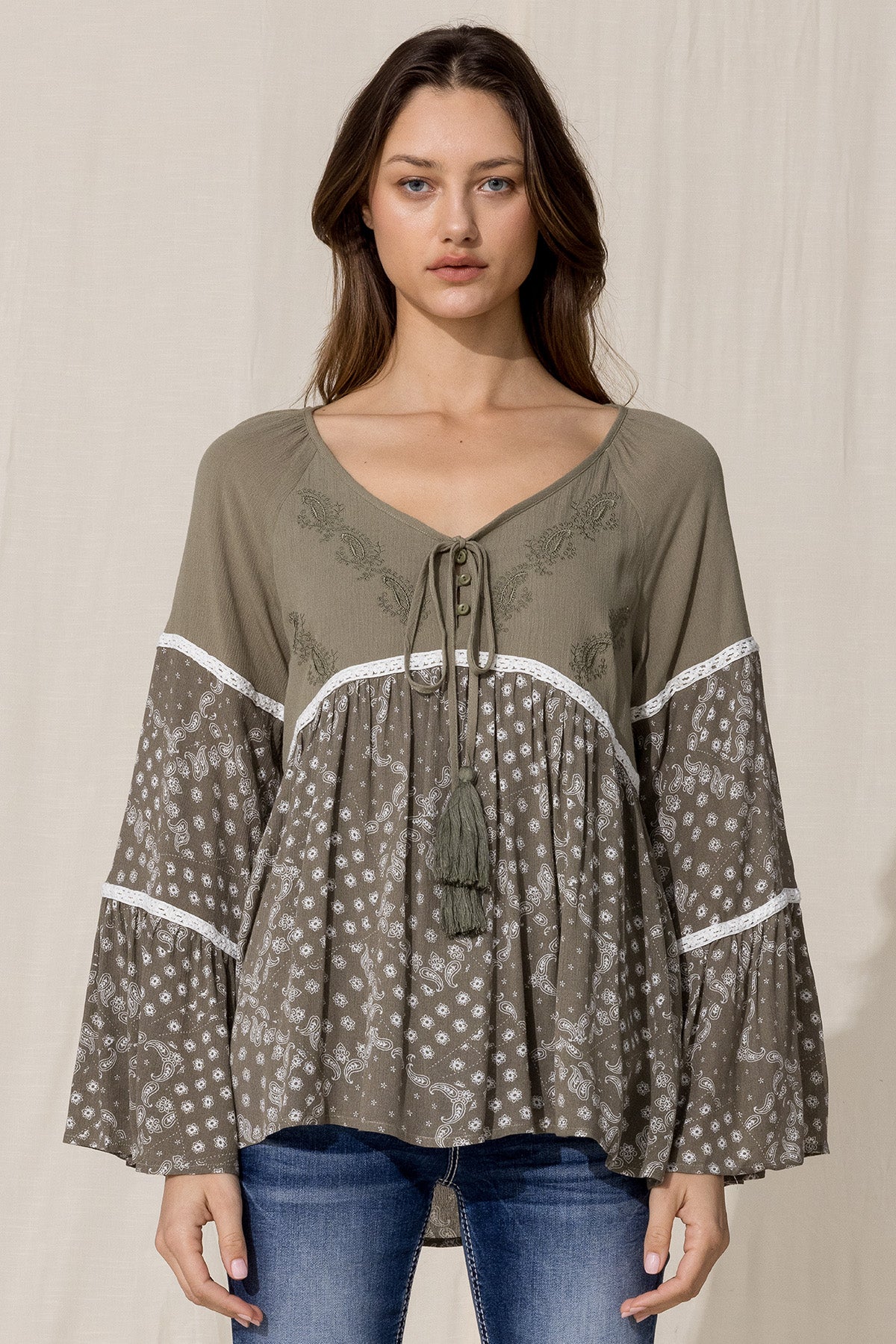 front, Green