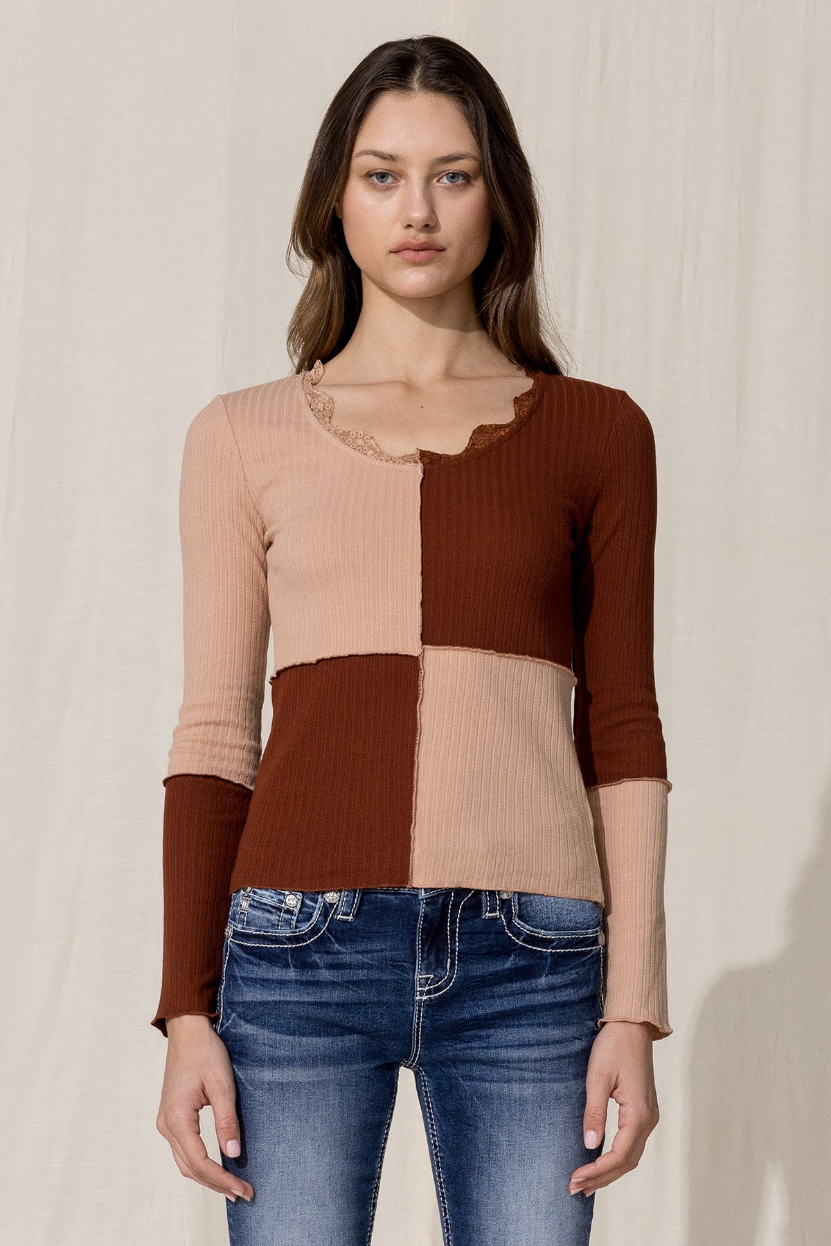front, Brown