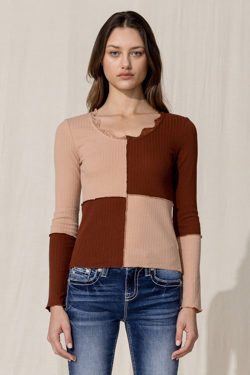 front, Brown