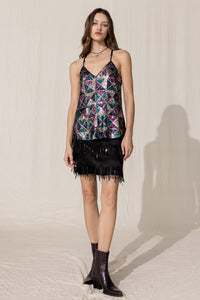 front, Black