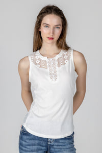 Crochet Button Down Tank