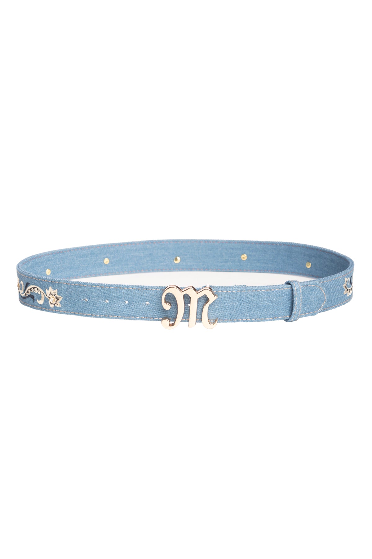Miss Me Denim Belt, Only $16.10, Blue