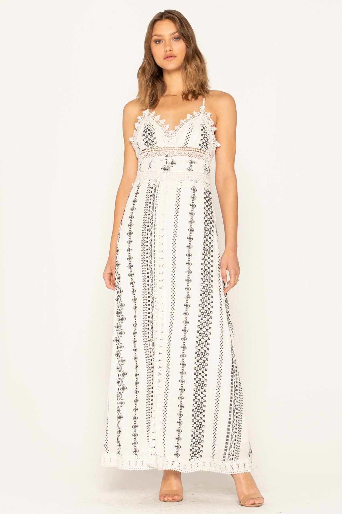 front, White