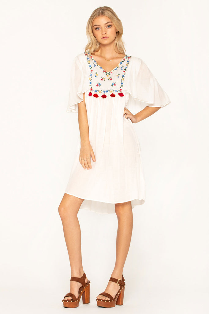 front, White