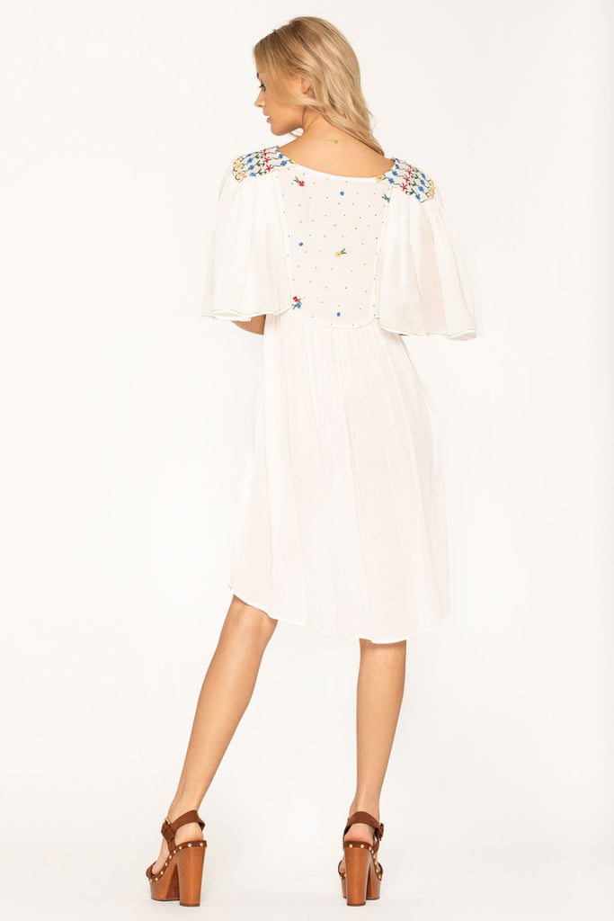 back, White