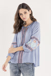 front, Blue