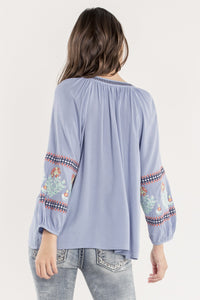 back, Blue