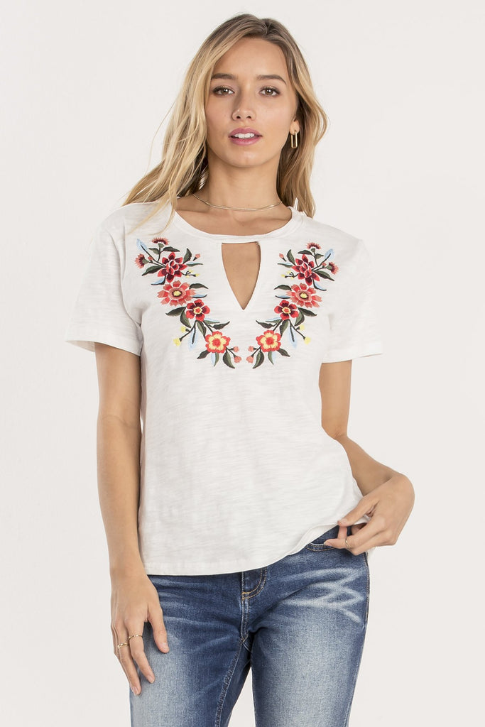 front, White