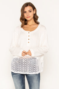 front, White