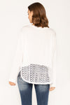 back, White