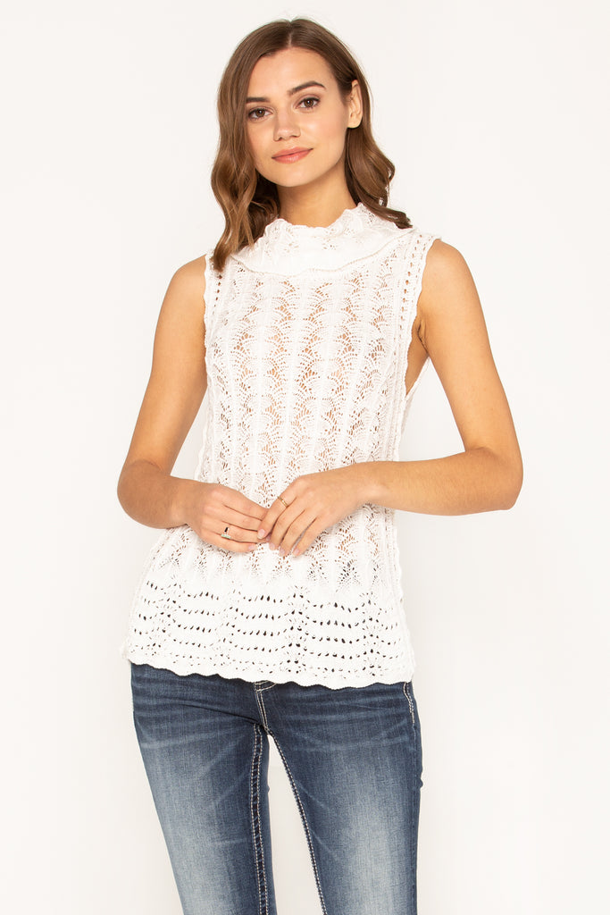 front, White