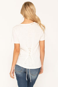 back, White